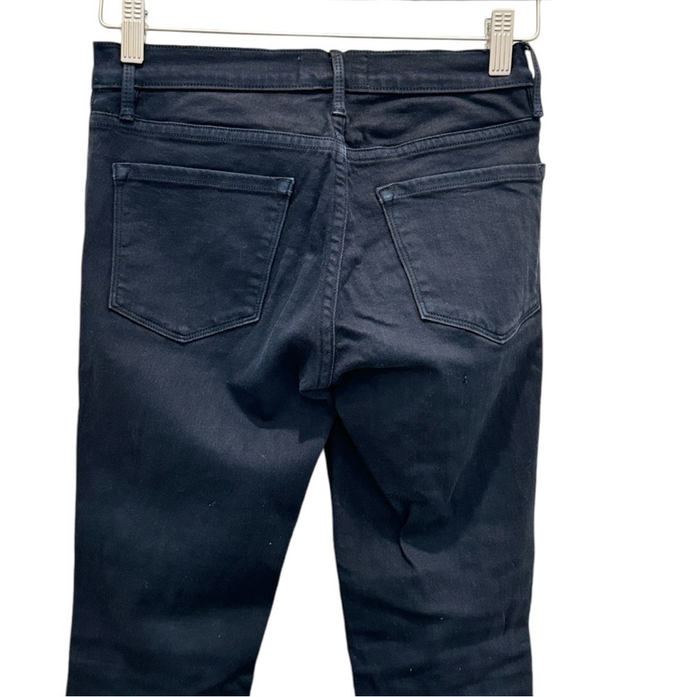 Frame Le Color Ripped Black Skinny‎ Jean | 24 - Picture 8 of 12